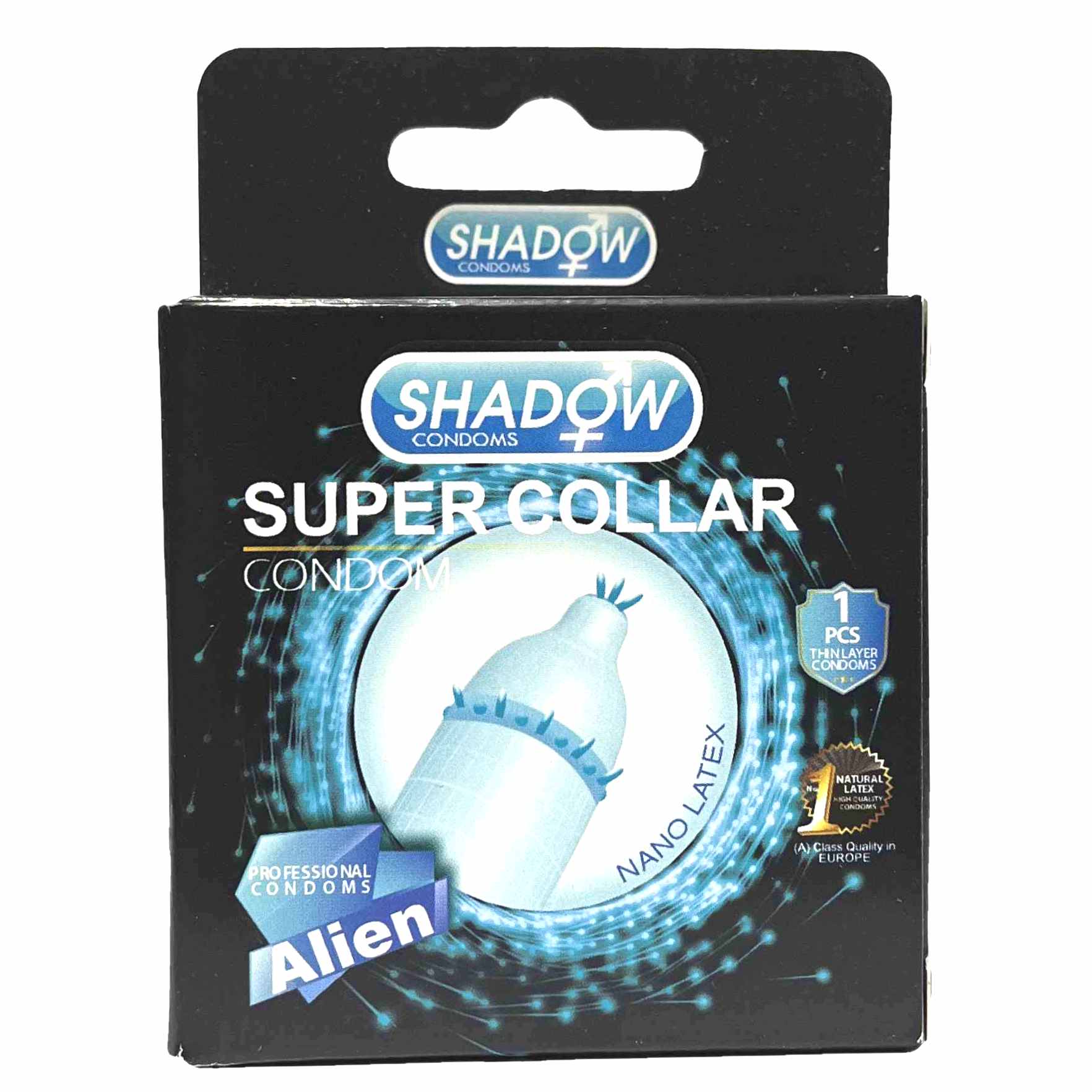 کاندوم فضایی اره ماهی شادو shadow super collar